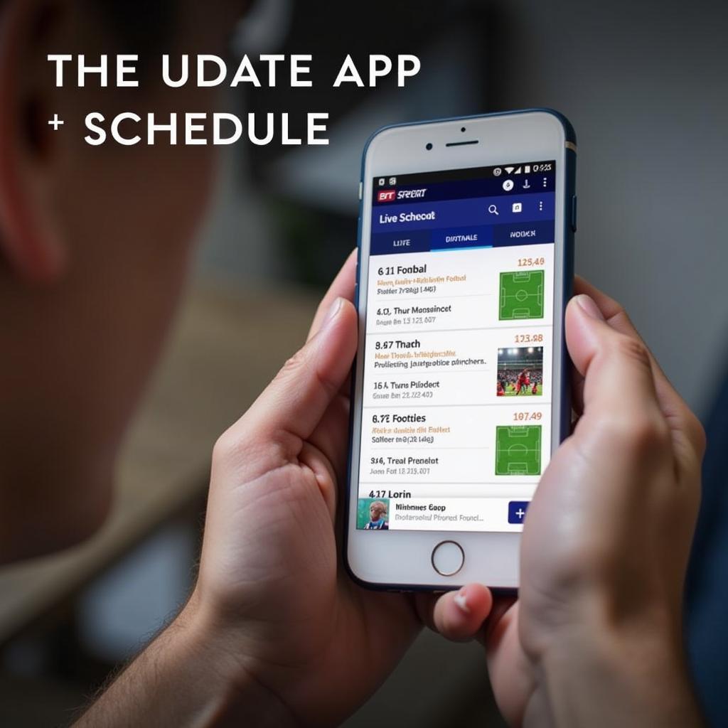 Accessing the BT Sports Football Schedule on Your Mobile Device