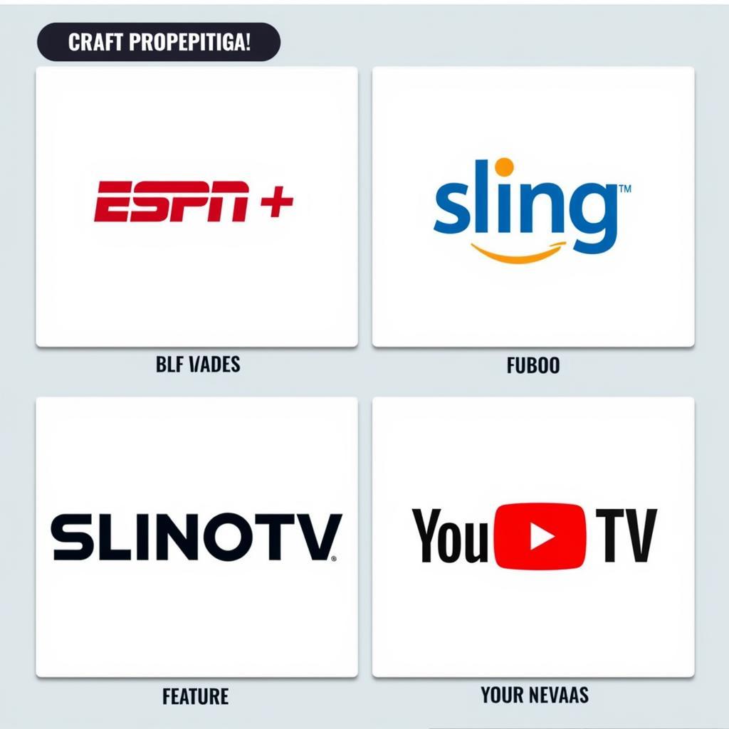 Paid sports streaming services