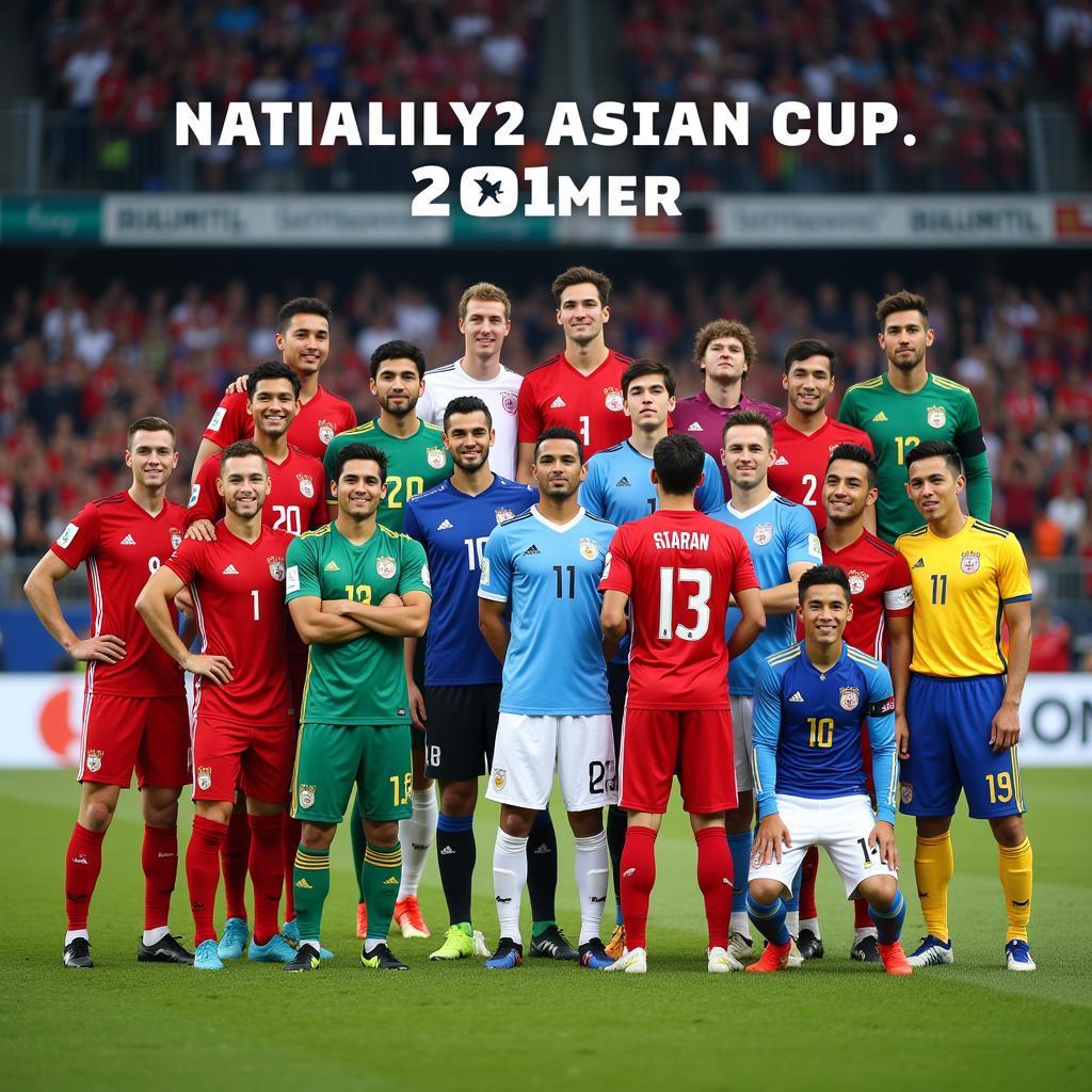 Các đội tuyển tham dự vòng loại Asian Cup 2019