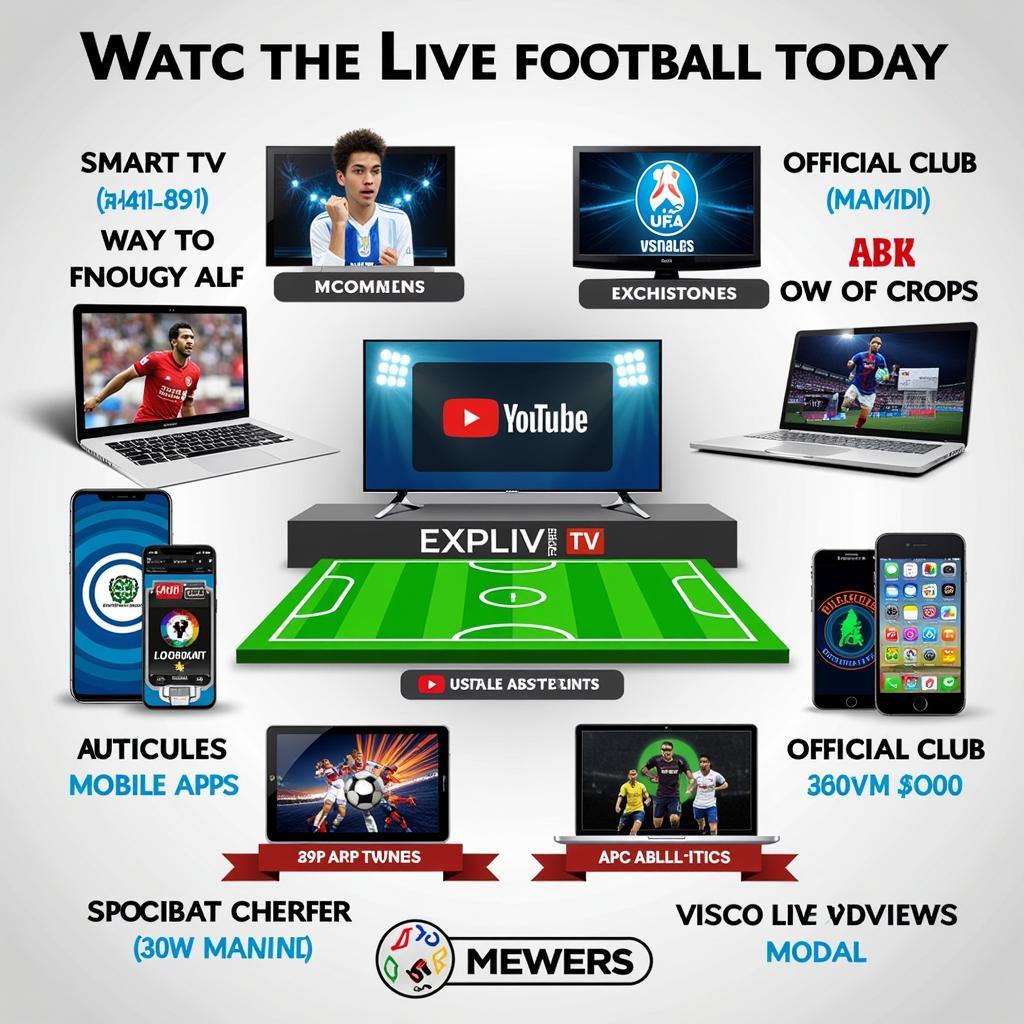 Alternatives for watching live football