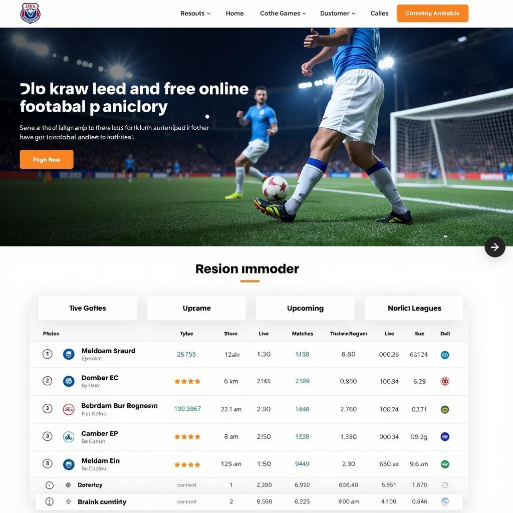 Legal free online football matches