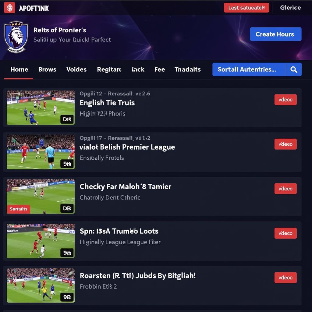 English Football Live Streaming Websites