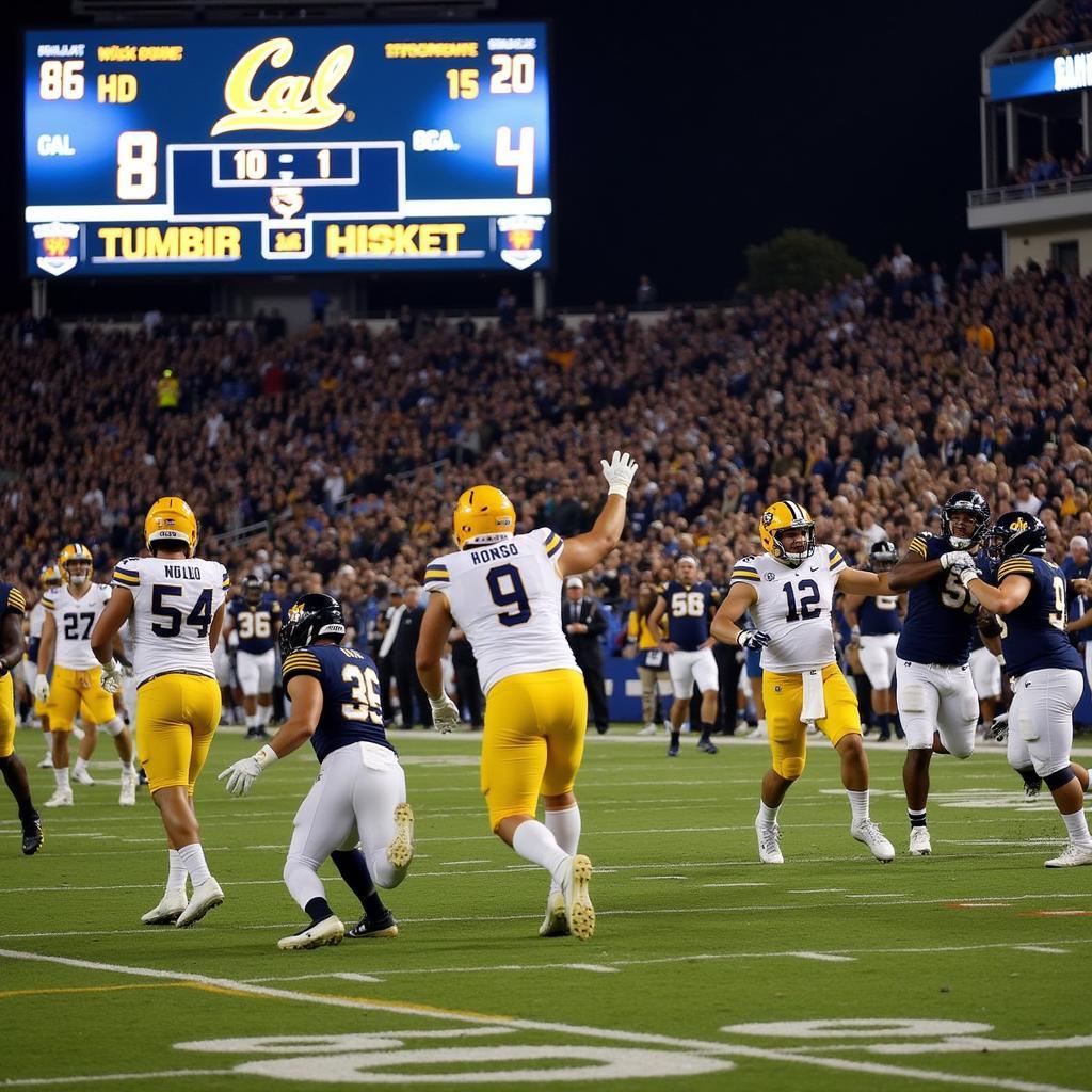 Cal Bears Football Live Score Update