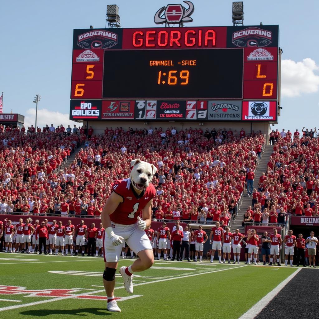 Georgia Bulldogs Live Score Update