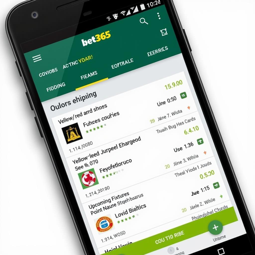 Cập nhật tỷ số trực tiếp bóng đá bet365