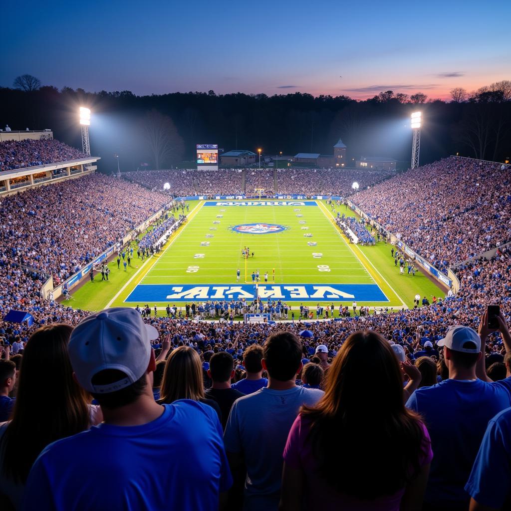 Catawba Football Gameday Atmosphere