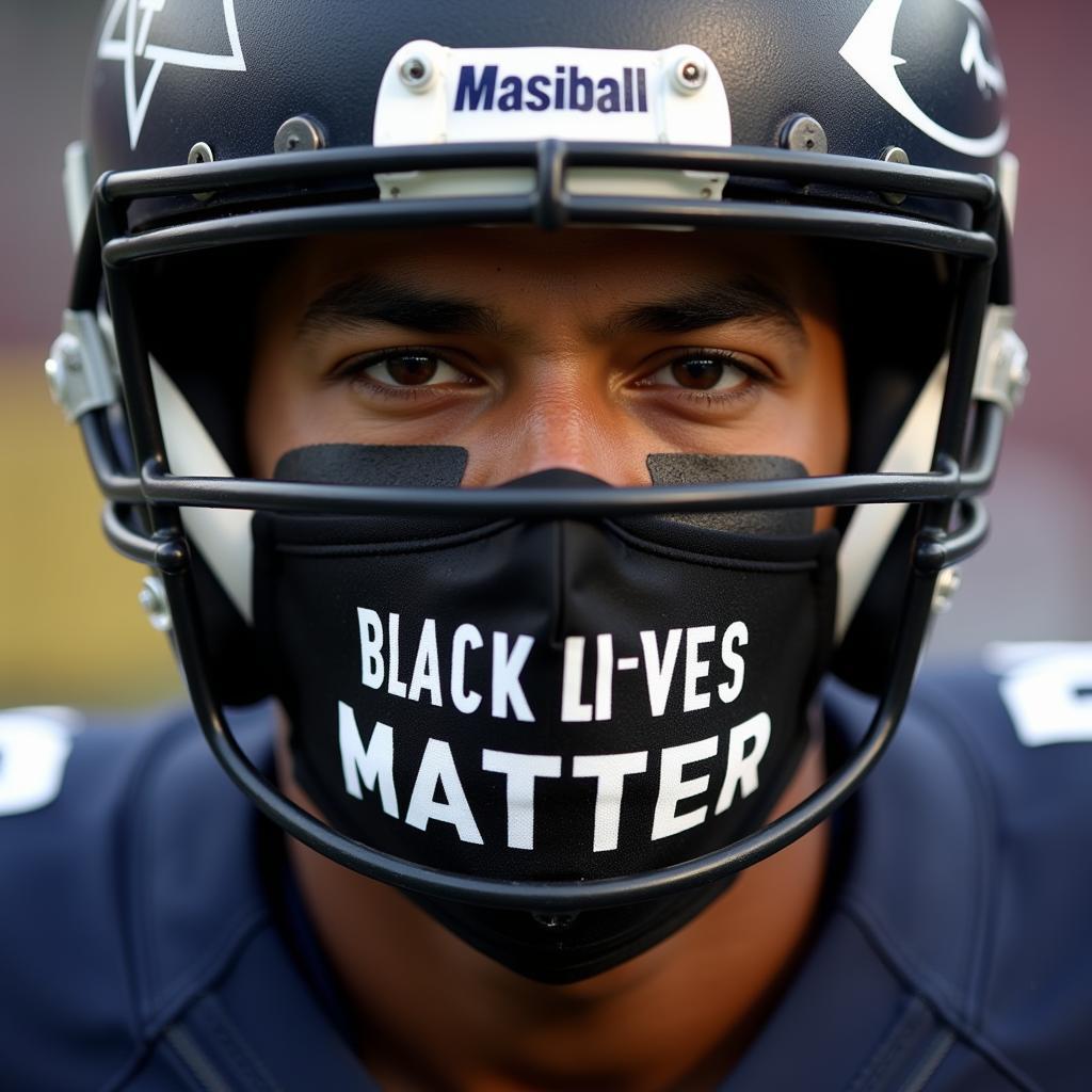 Cầu thủ đeo khẩu trang Black Lives Matter