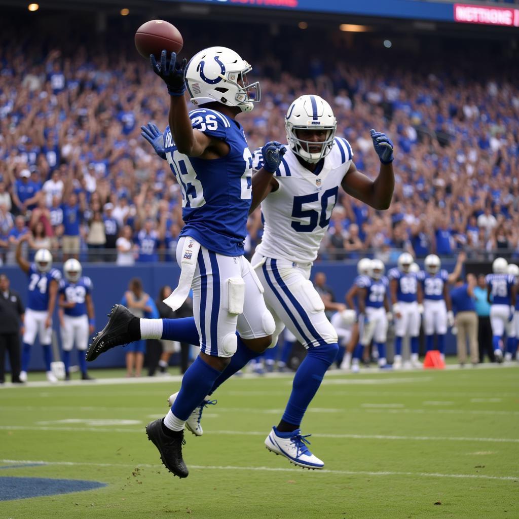 Cầu thủ Indianapolis Colts ghi điểm