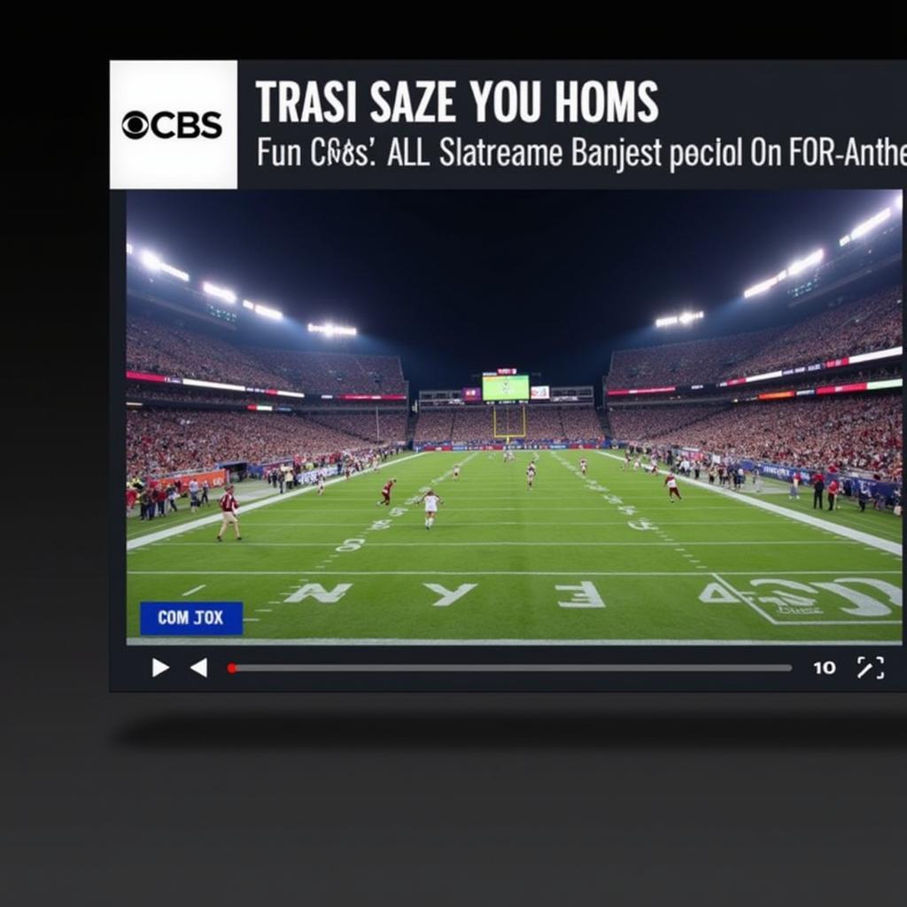 CBS All Access Live Football Streaming