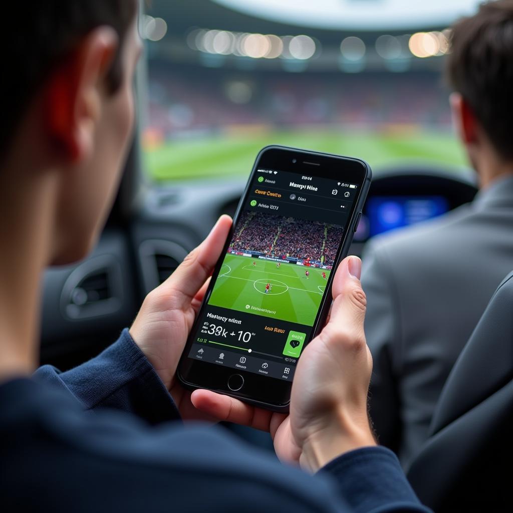 Champions League Streaming on Mobile Device