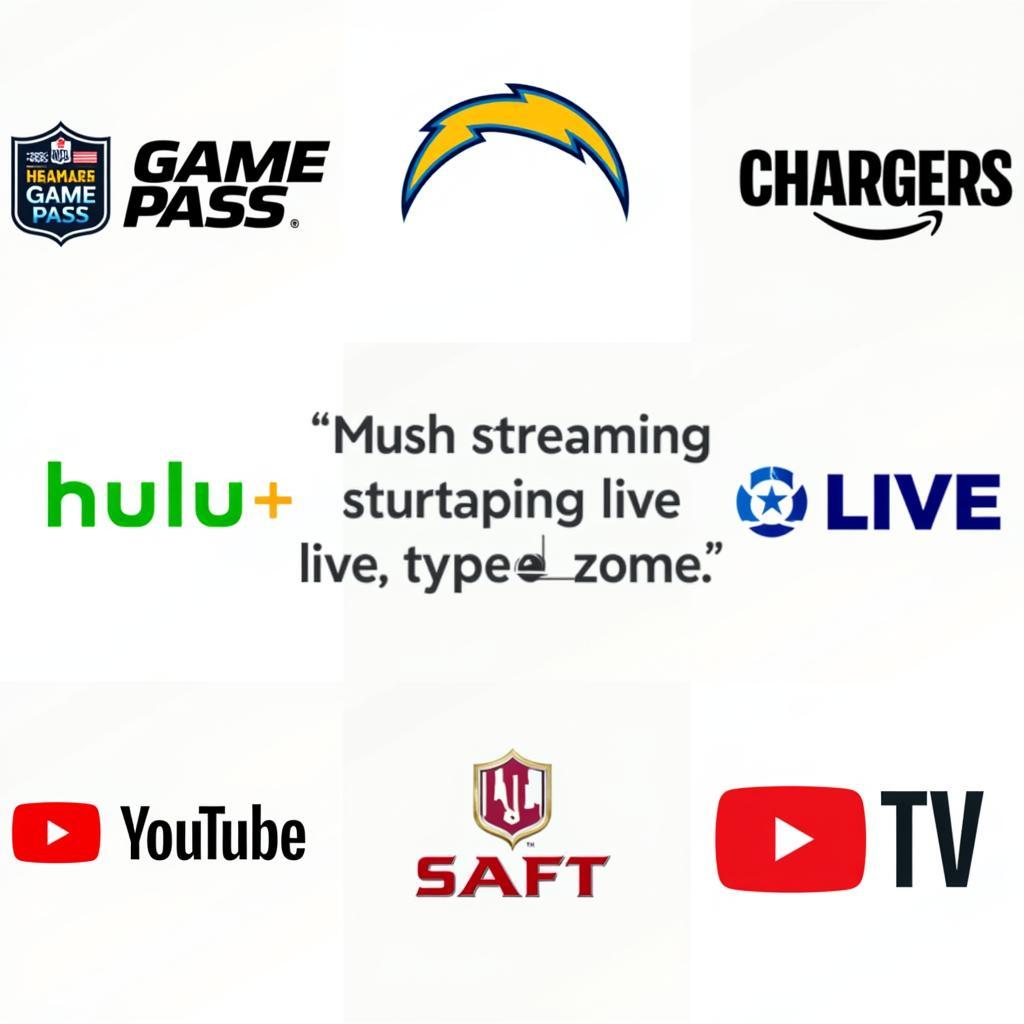 Chargers live streaming platforms