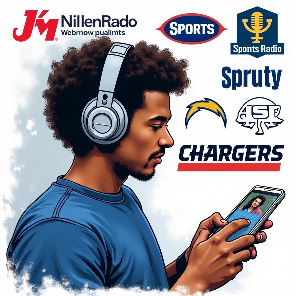 Chargers radio and podcasts