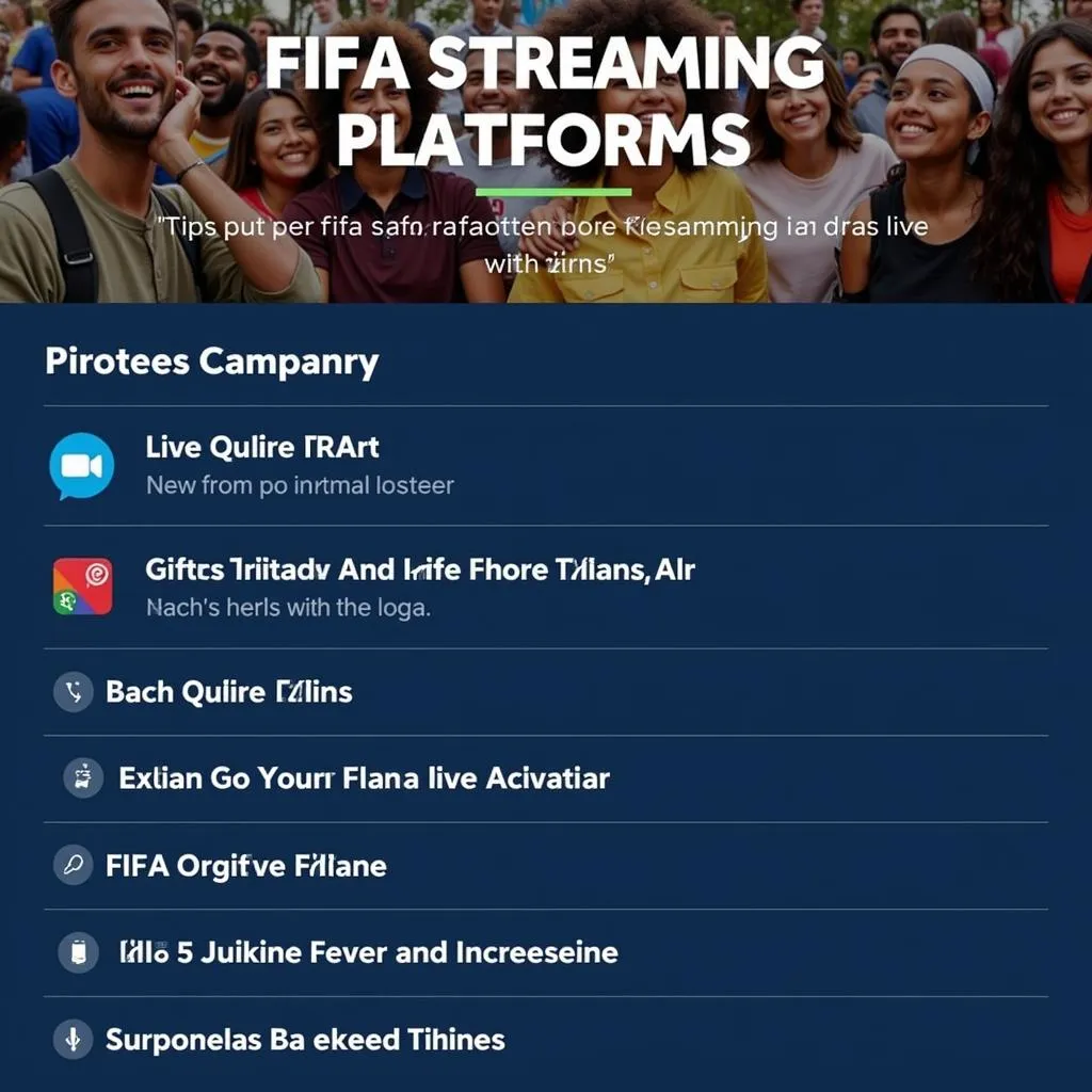 Selecting a reliable and high-quality platform to watch FIFA football live stream today