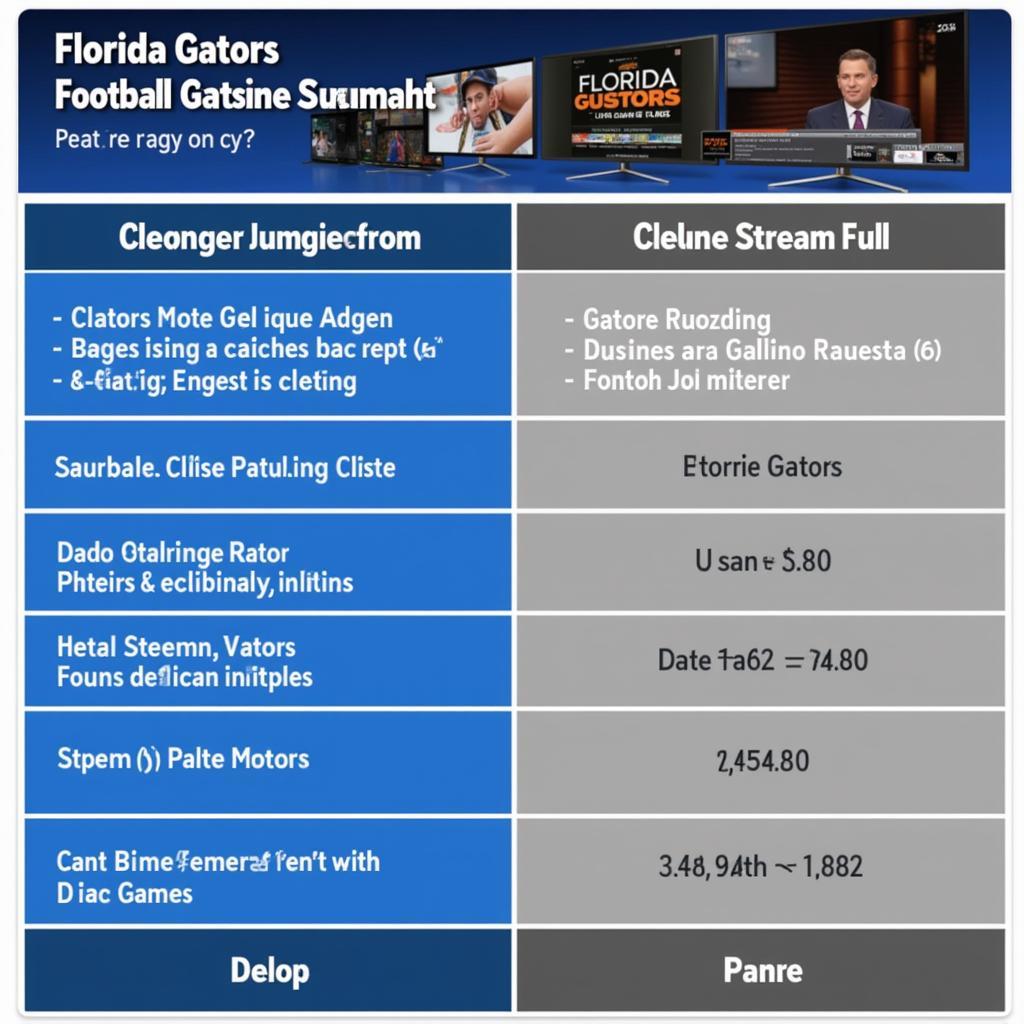 Choosing the Best Florida Gators Football Live Stream