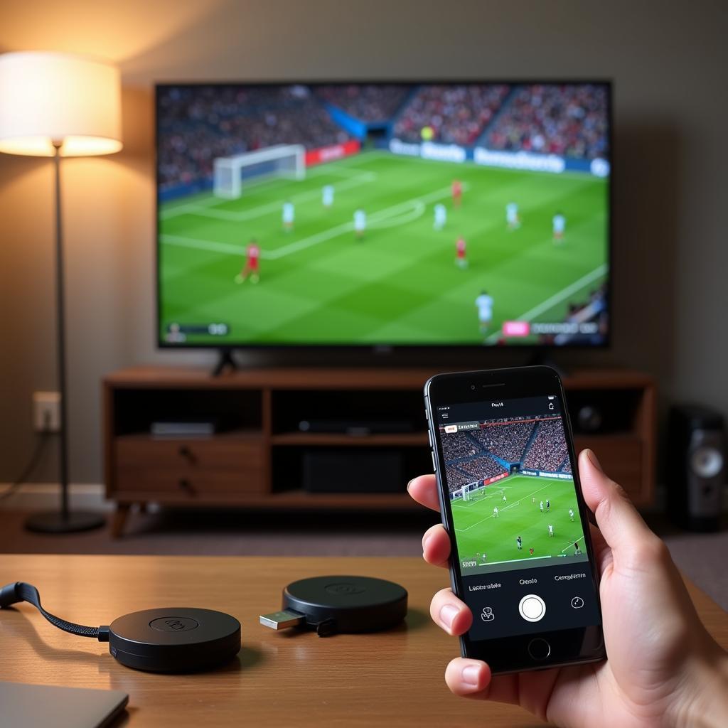 Streaming Football to TV