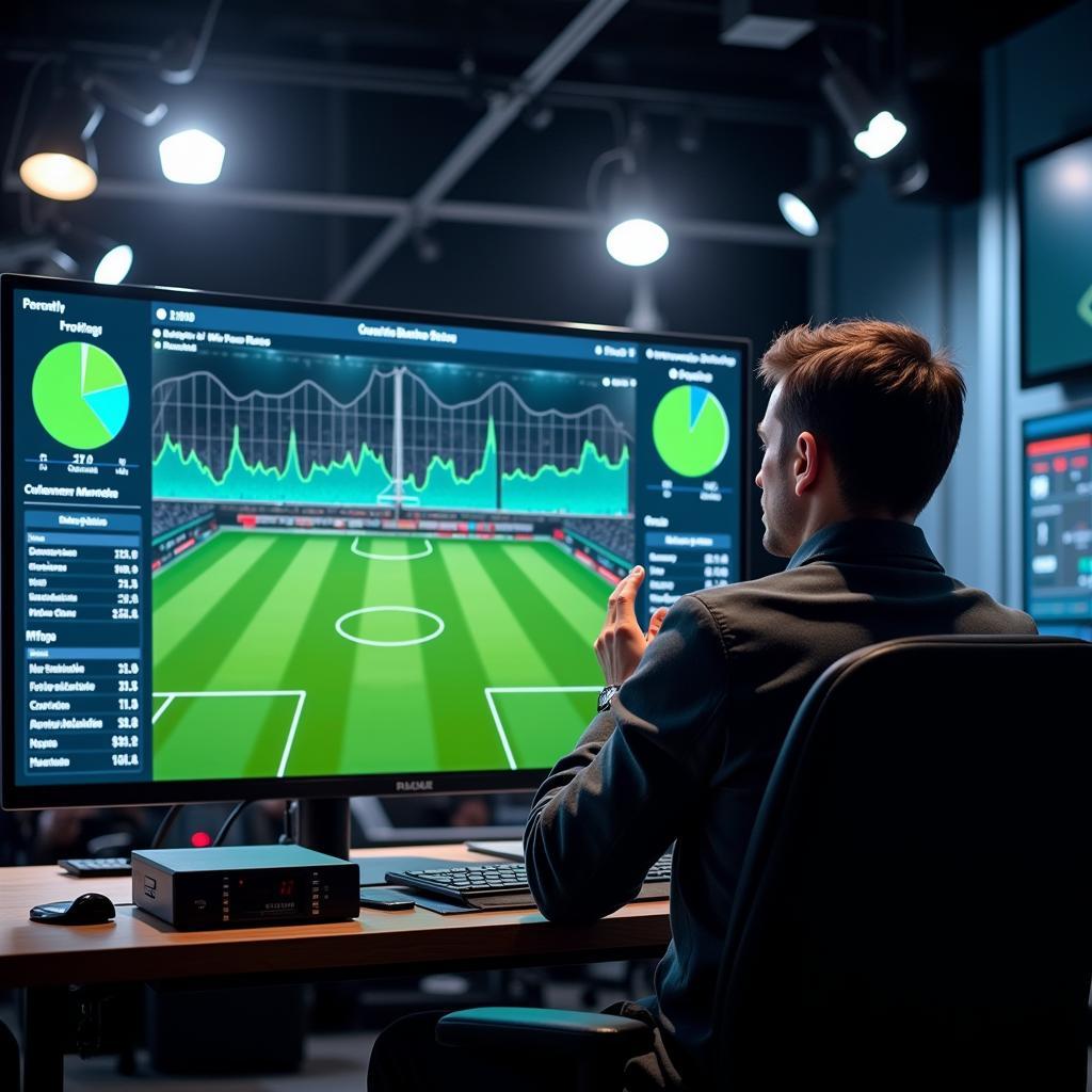 Expert Analyzing Football Match