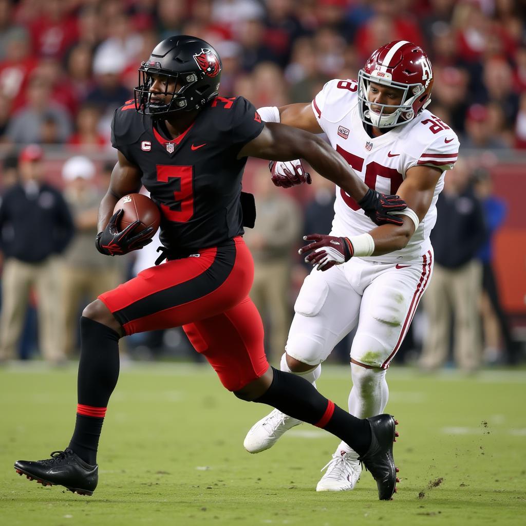 Cincinnati Bearcats Football Action