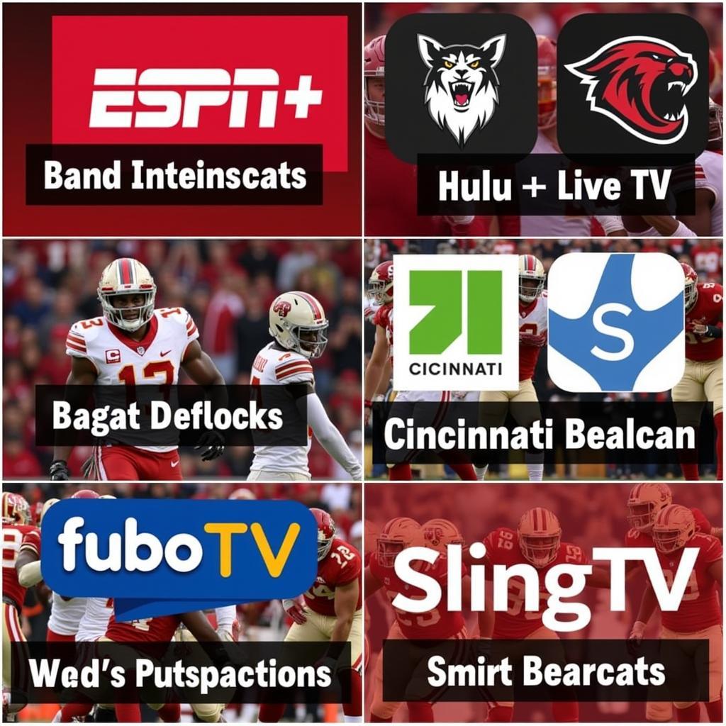 Cincinnati Bearcats Football Streaming Options