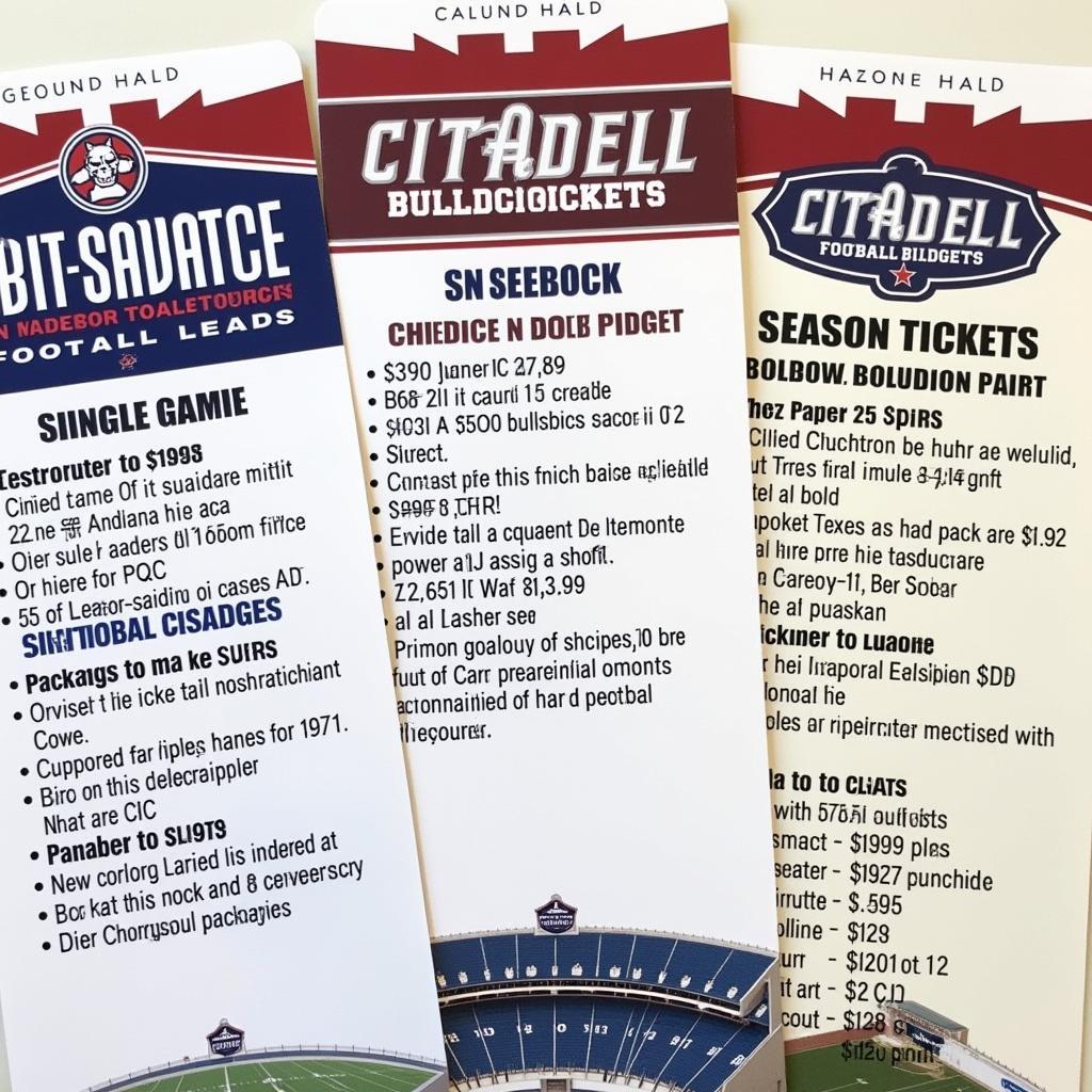 Citadel Football Tickets and Seating Chart