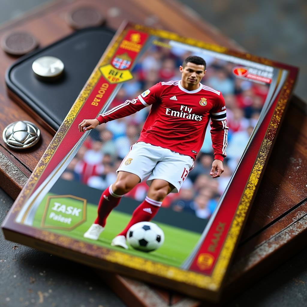 Bộ sưu tập thẻ bài Classic Proline Live Football Cards Ronaldo