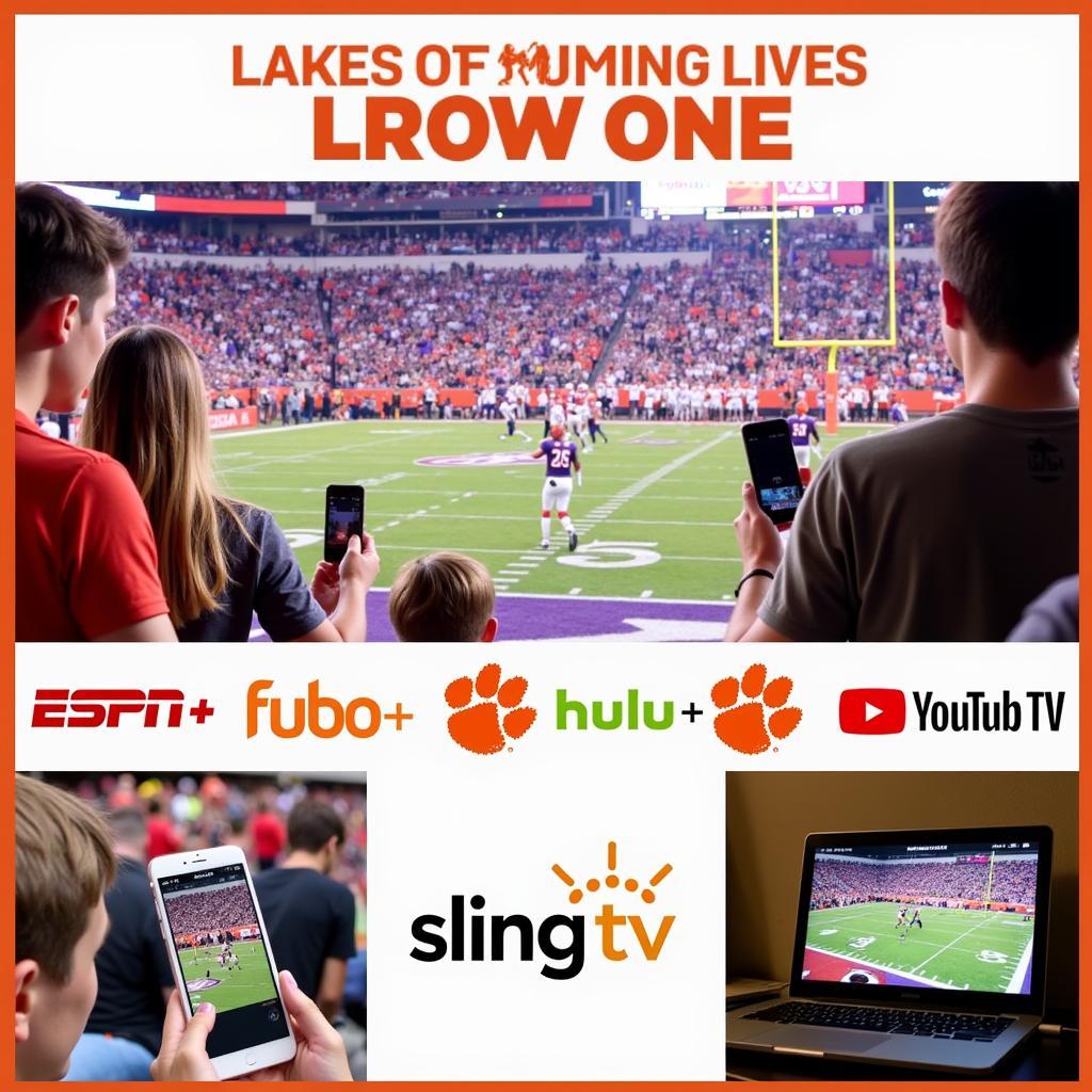 Clemson Football Live Stream Options