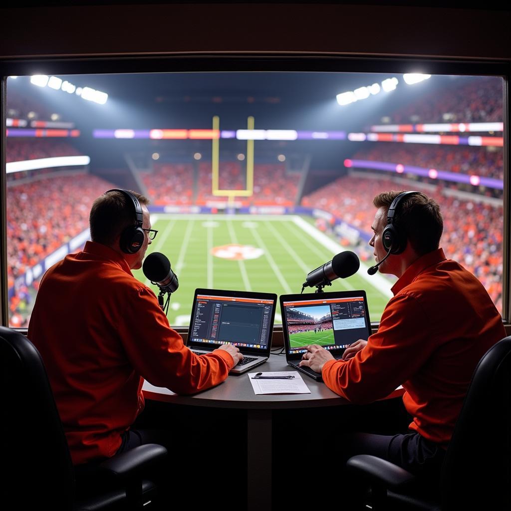 Clemson Football Radio Broadcast