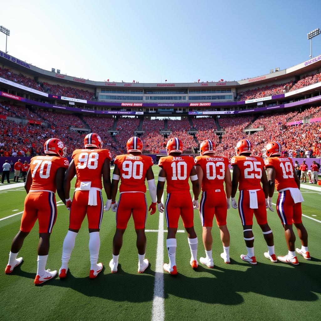 Clemson Tigers Football Team