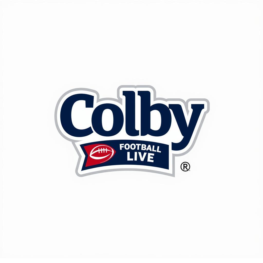 Logo Colby Football Live