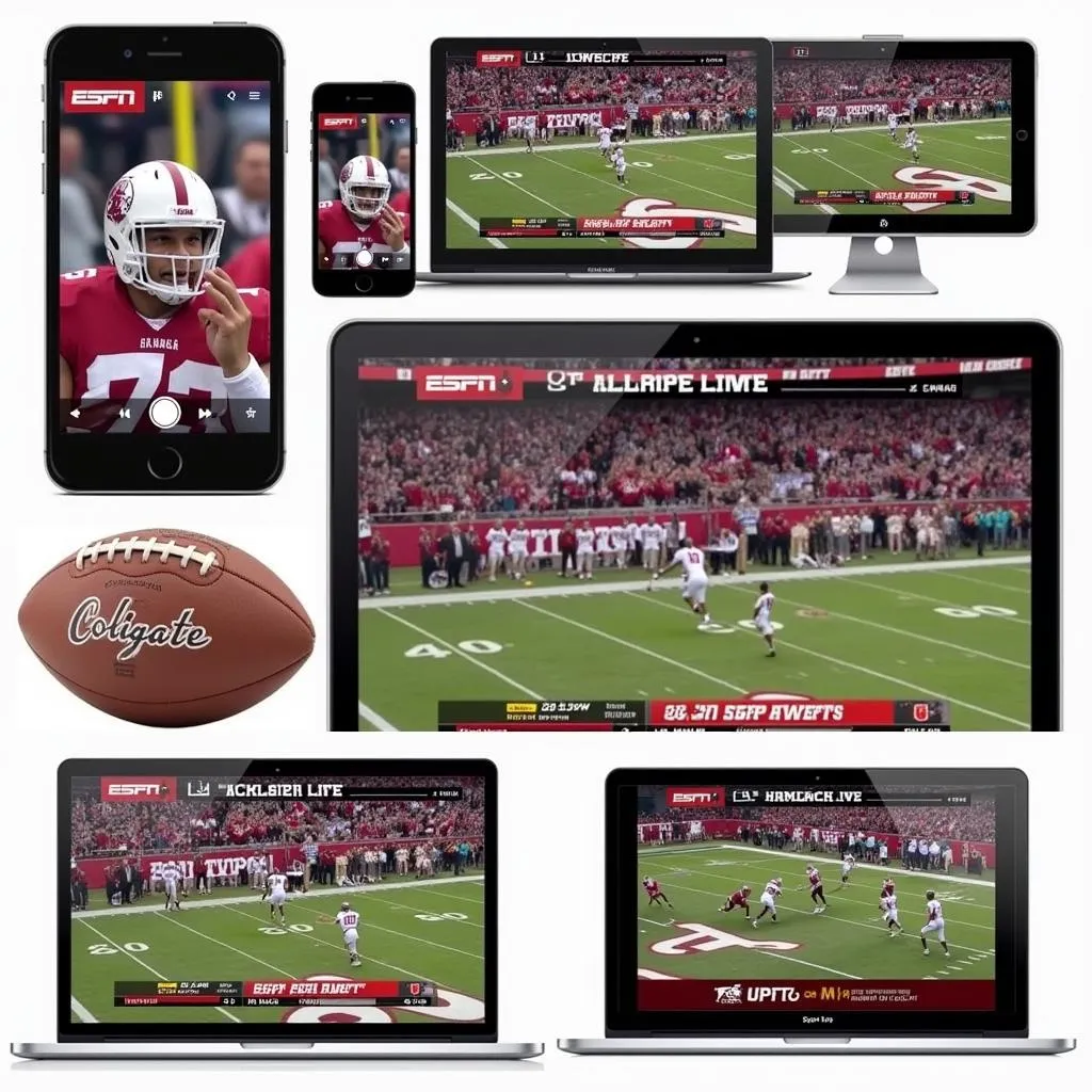 Various Colgate Football Live Stream Options