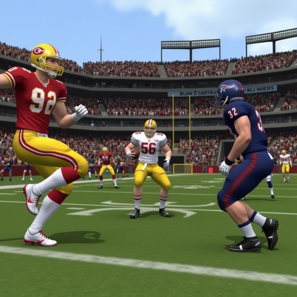 College Football 05 Xbox Live Gameplay Screenshot