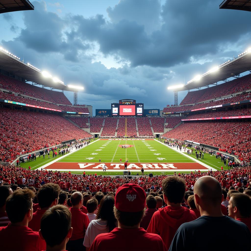 College Football Gameday Atmosphere