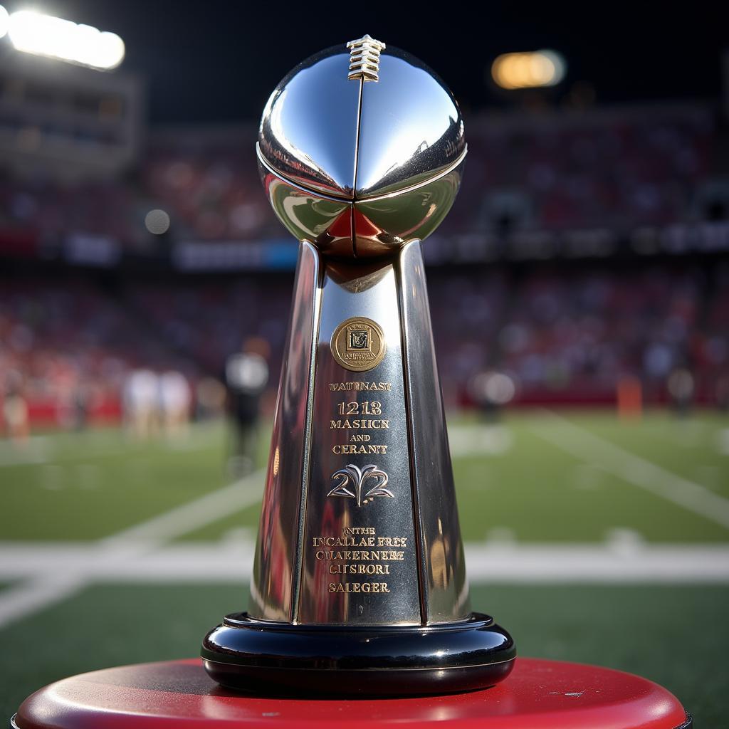 College Football Playoff Trophy