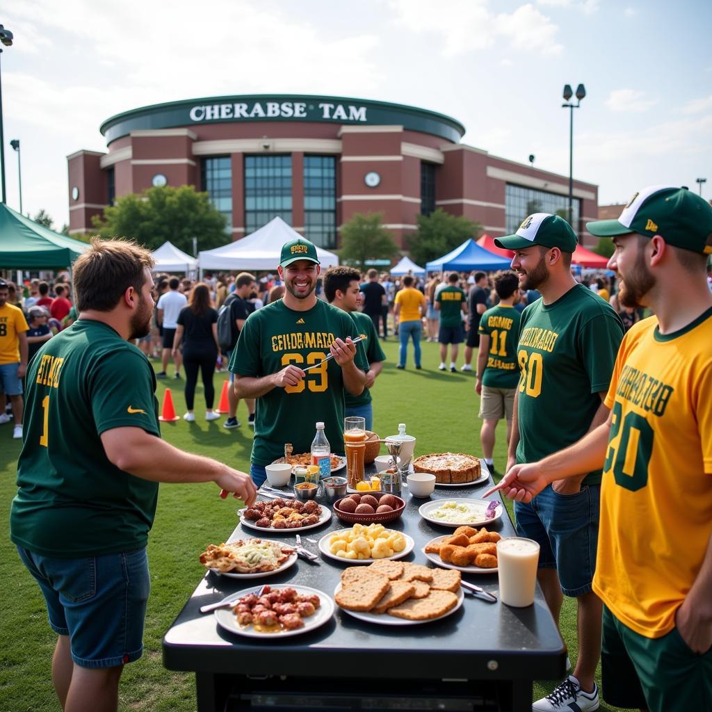 Colorado State Rams Football Tailgate Party