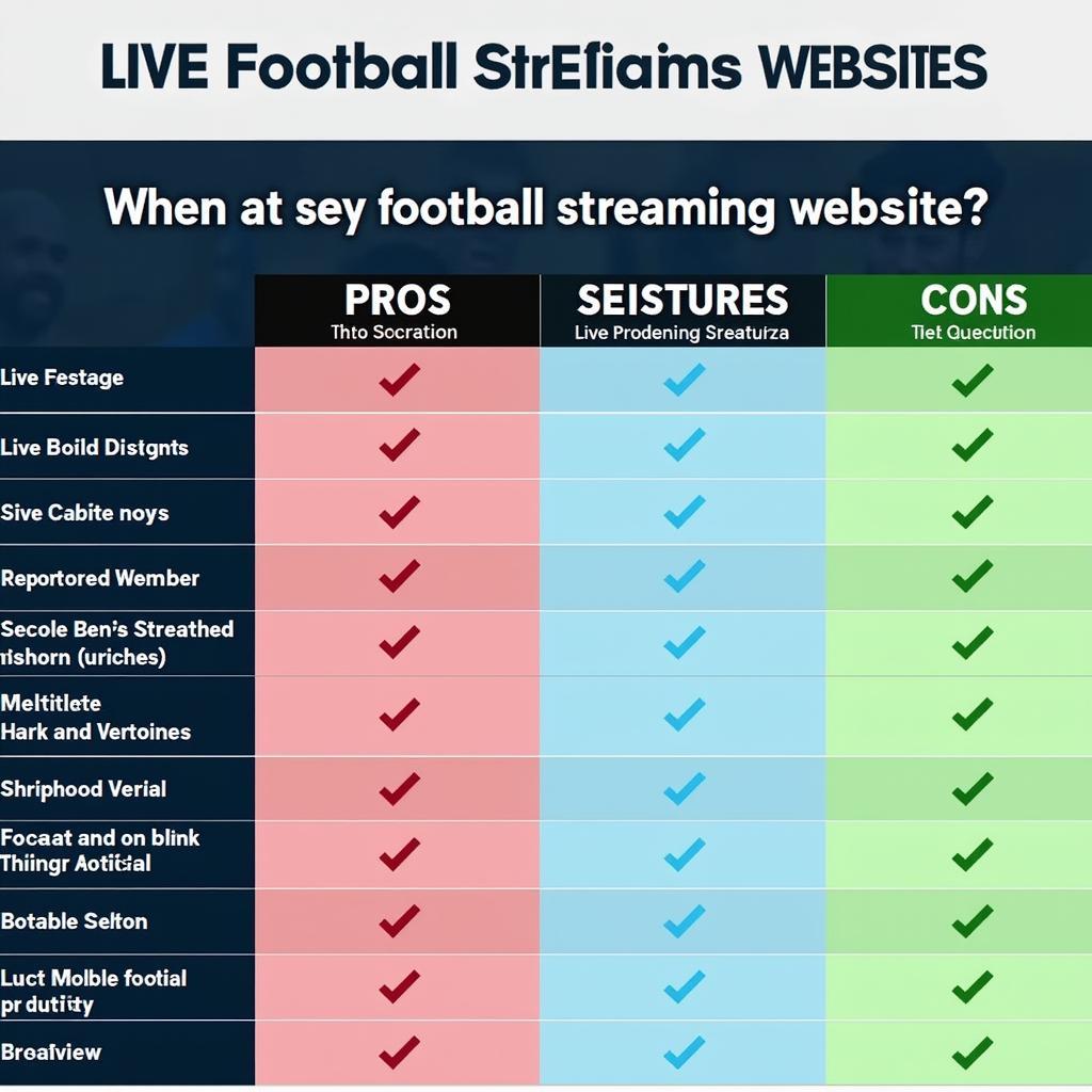 Comparing Different Live Football Streaming Websites