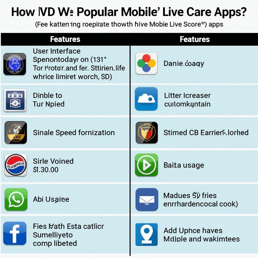 Comparing Different Live Score Apps on Smartphone