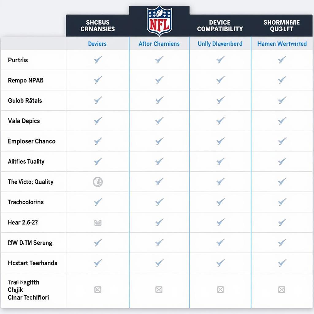 Comparing Different NFL Streaming Services