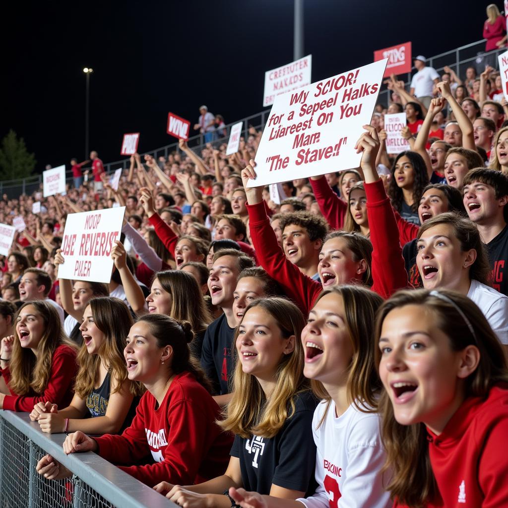 Creekview Football Fans