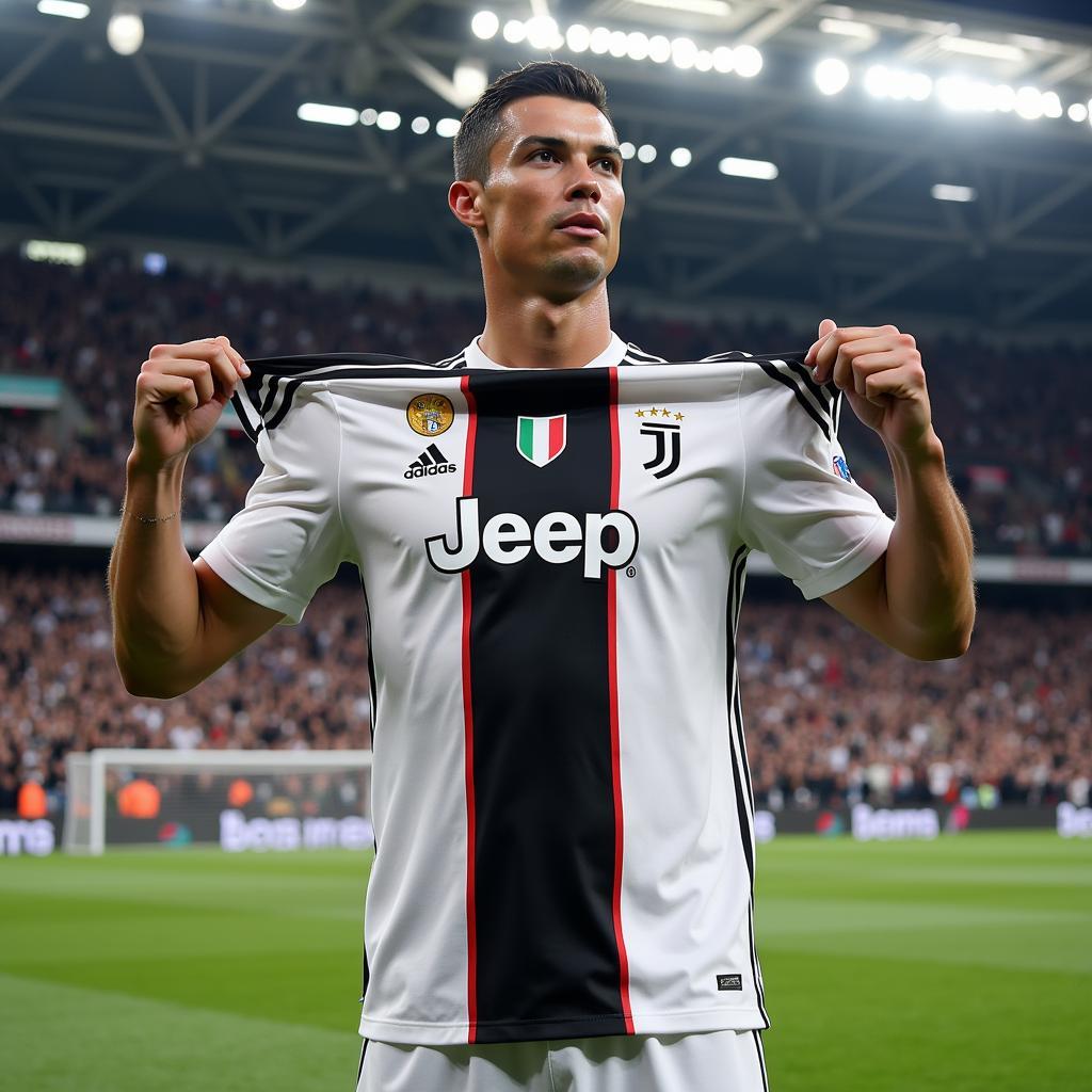 Cristiano Ronaldo gia nhập Juventus