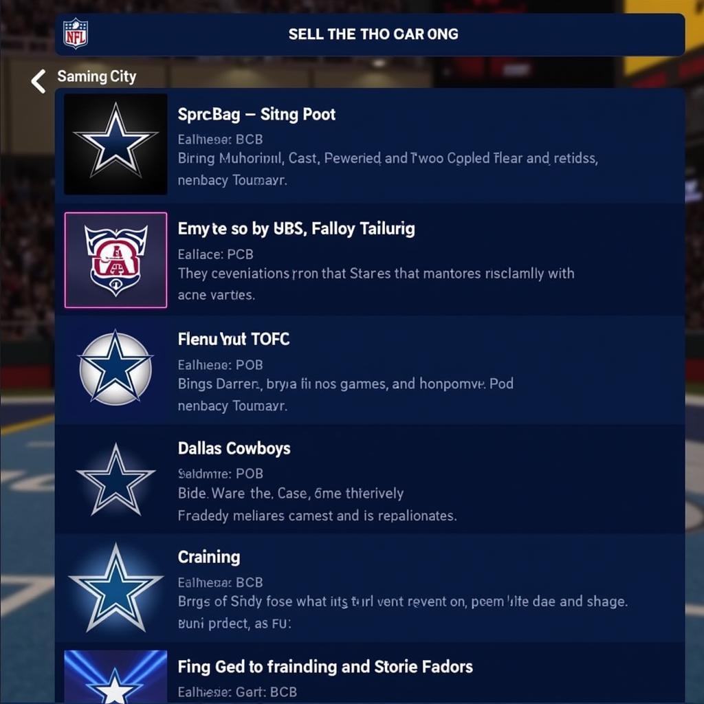 Dallas Cowboys streaming platforms available