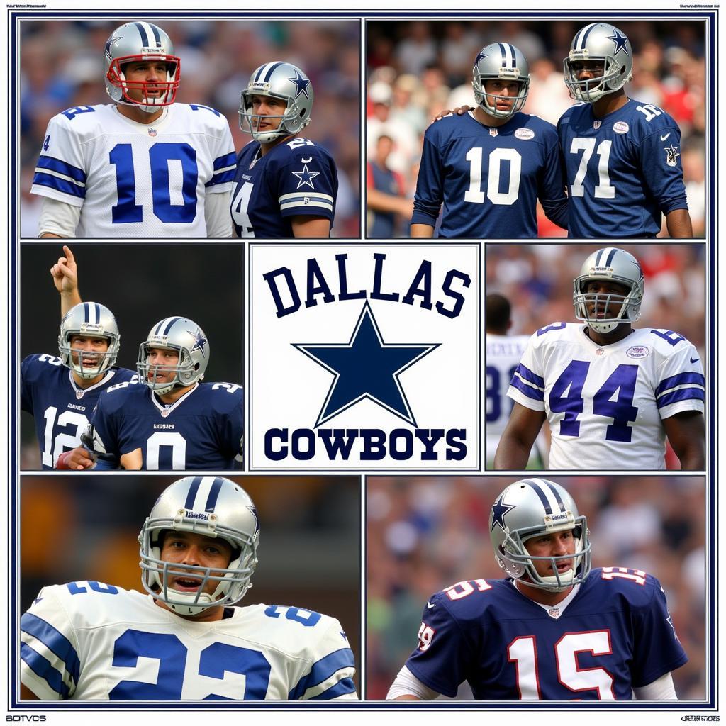 Dallas Cowboys qua các thập niên