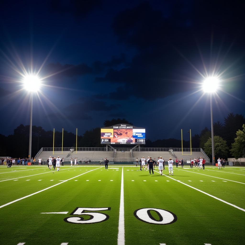 Dame Football vs. Toledo First Quarter Action