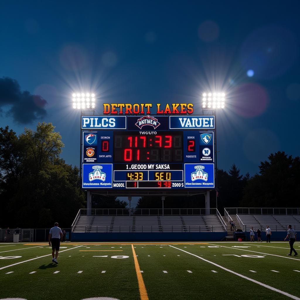 Detroit Lakes Football Live Scores