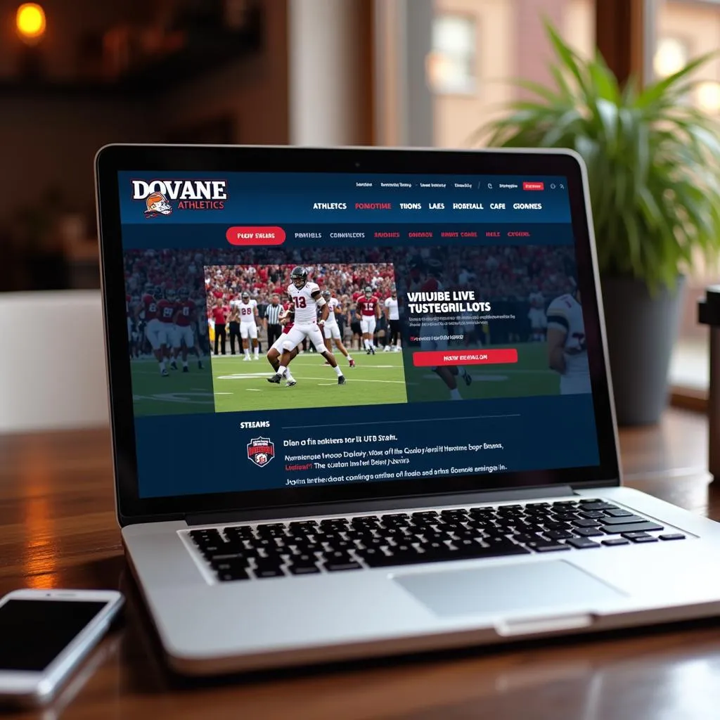 Doane University Athletics Website Live Stream Page