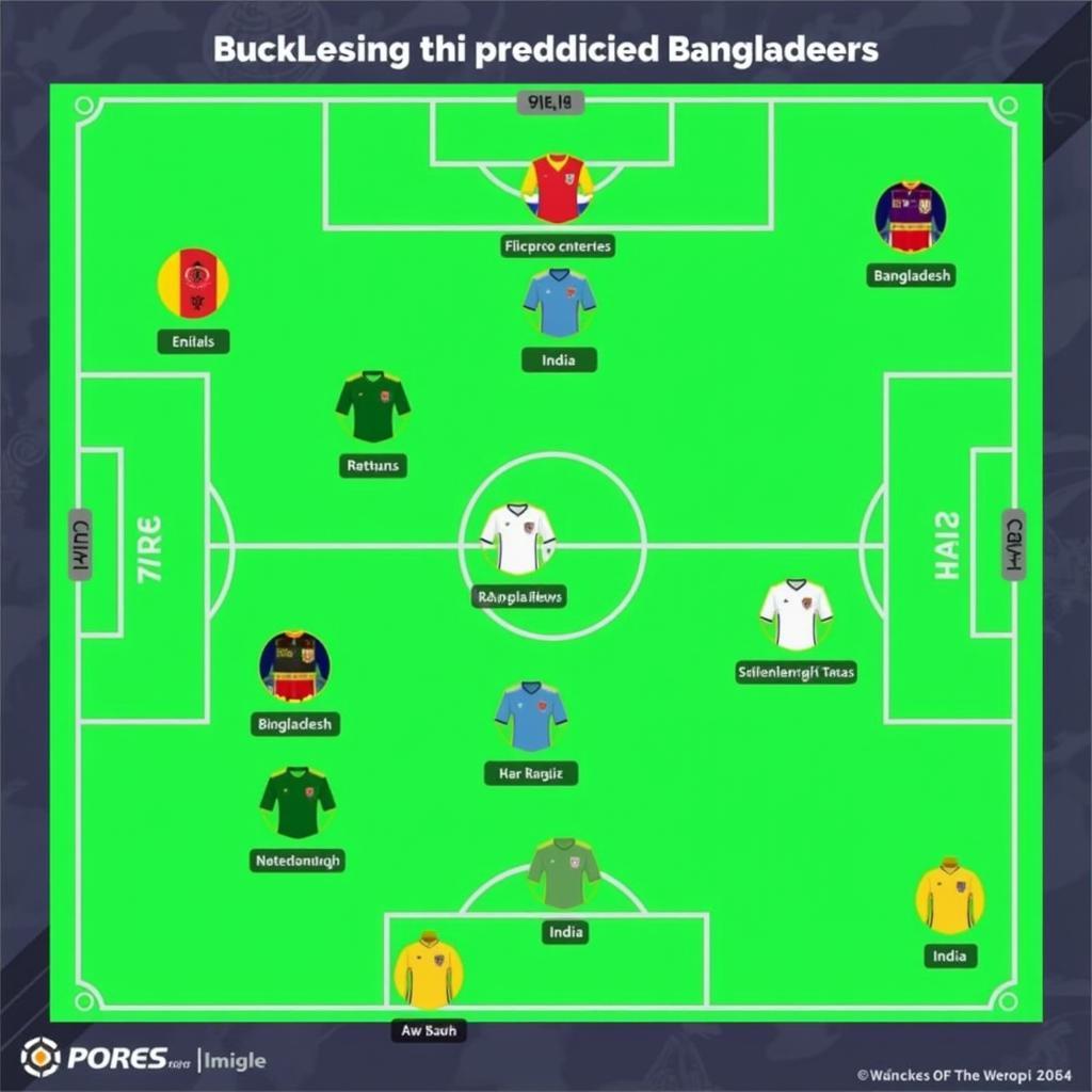 Đội hình dự kiến Bangladesh vs India