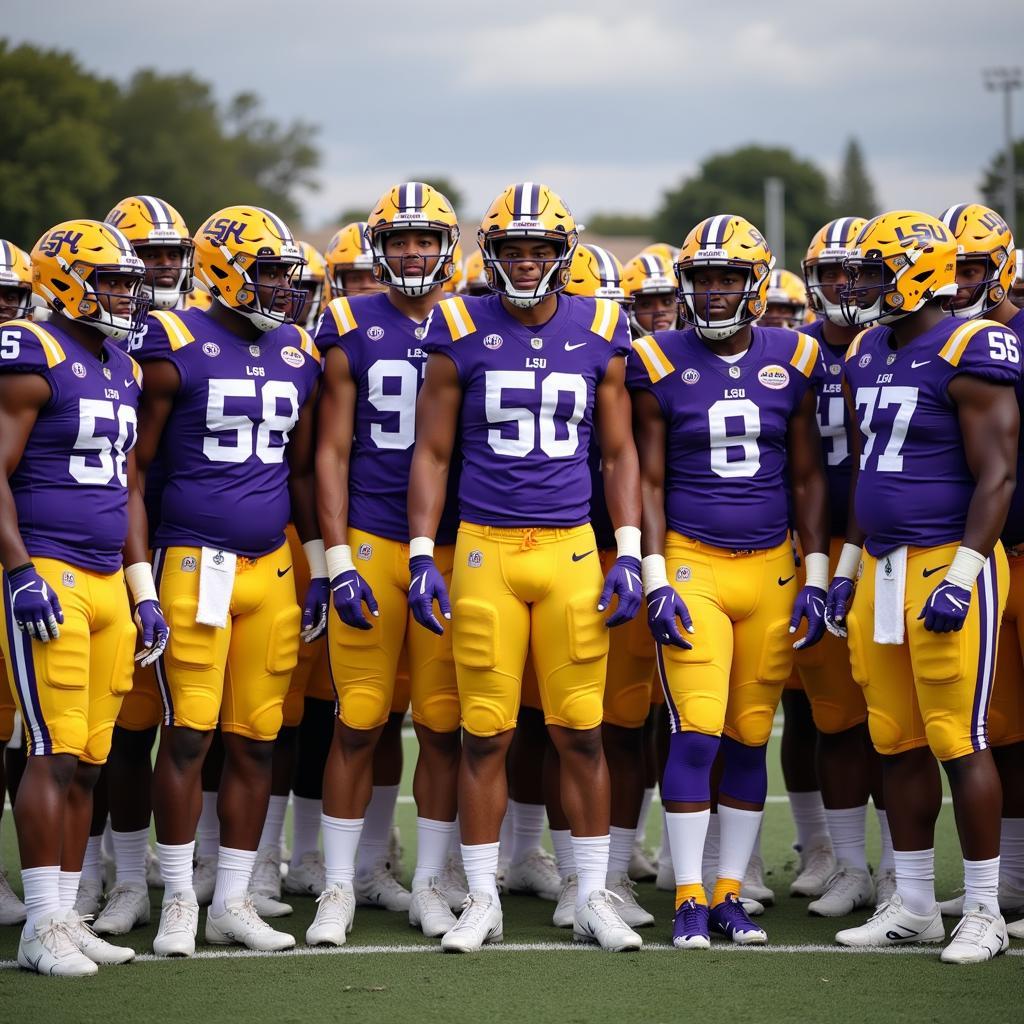 LSU Tigers Starting Lineup