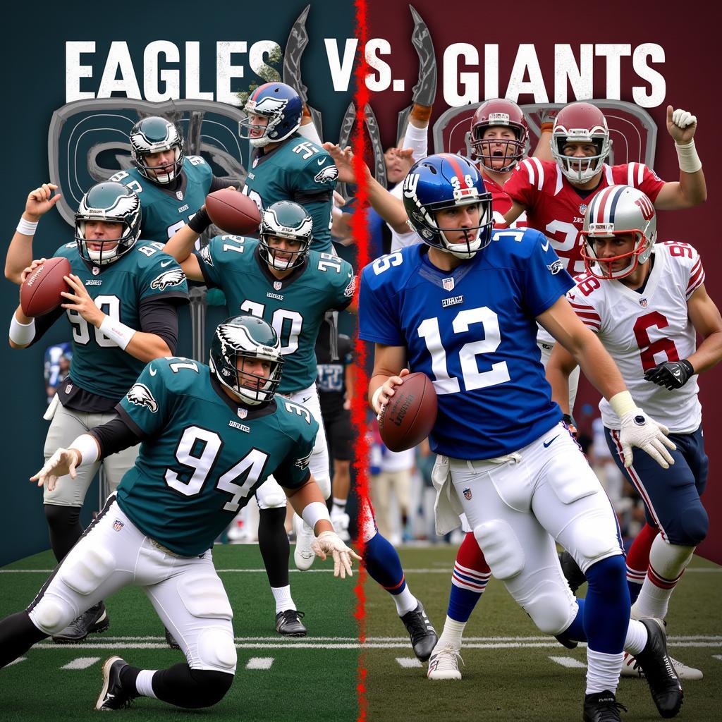 Eagles vs Giants Rivalry: A history of iconic matchups