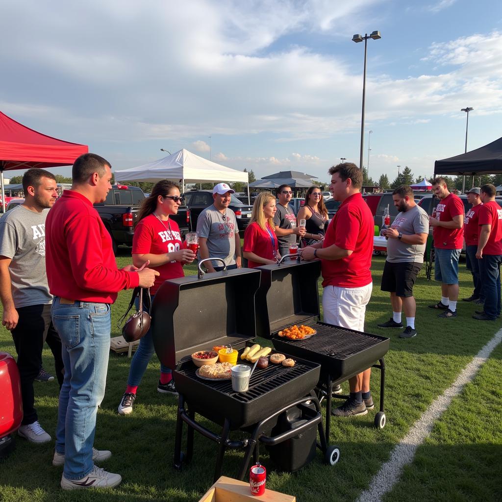 Eastern Washington Football Tailgate Party