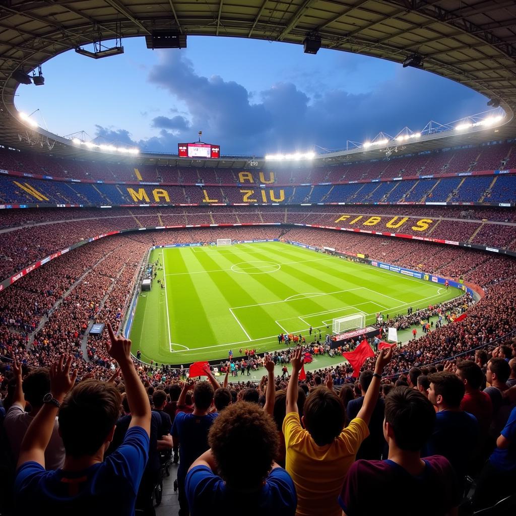 El Clasico at Camp Nou