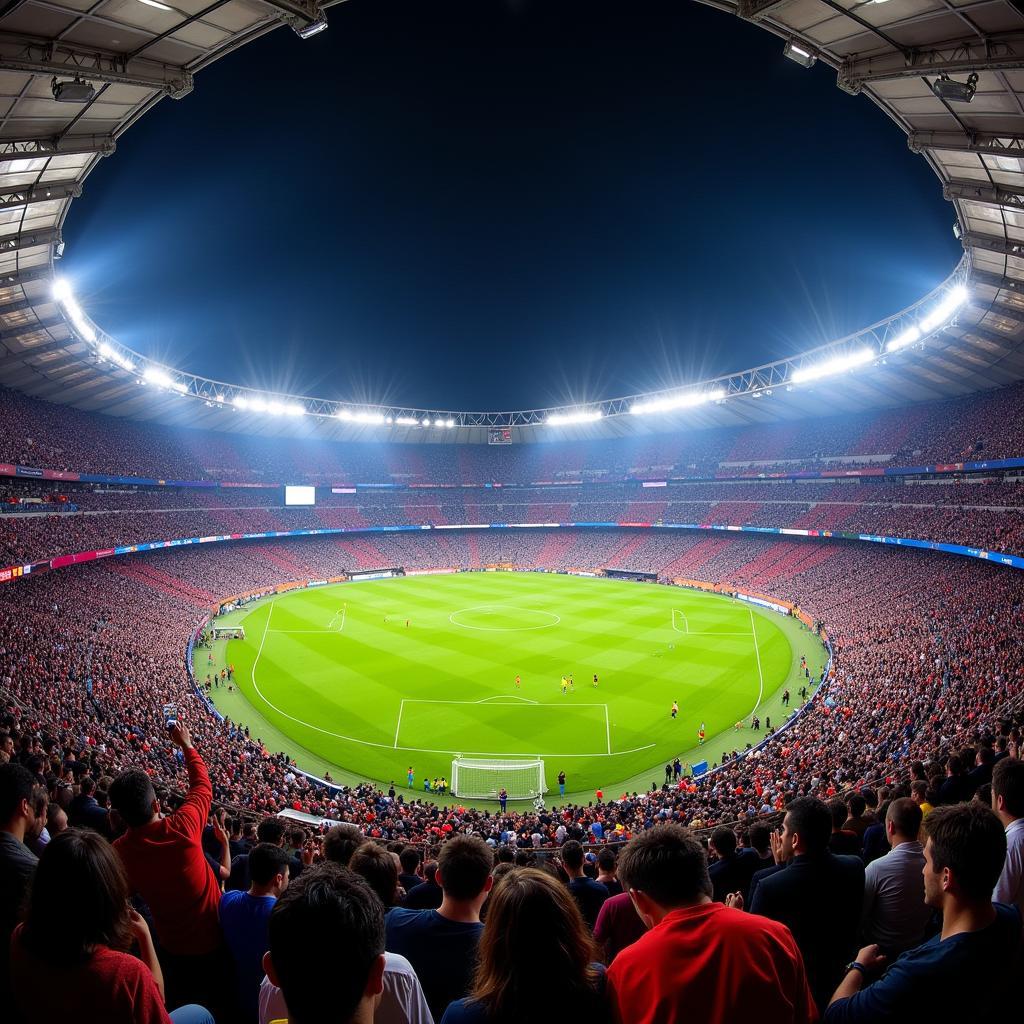 El Clasico at Camp Nou