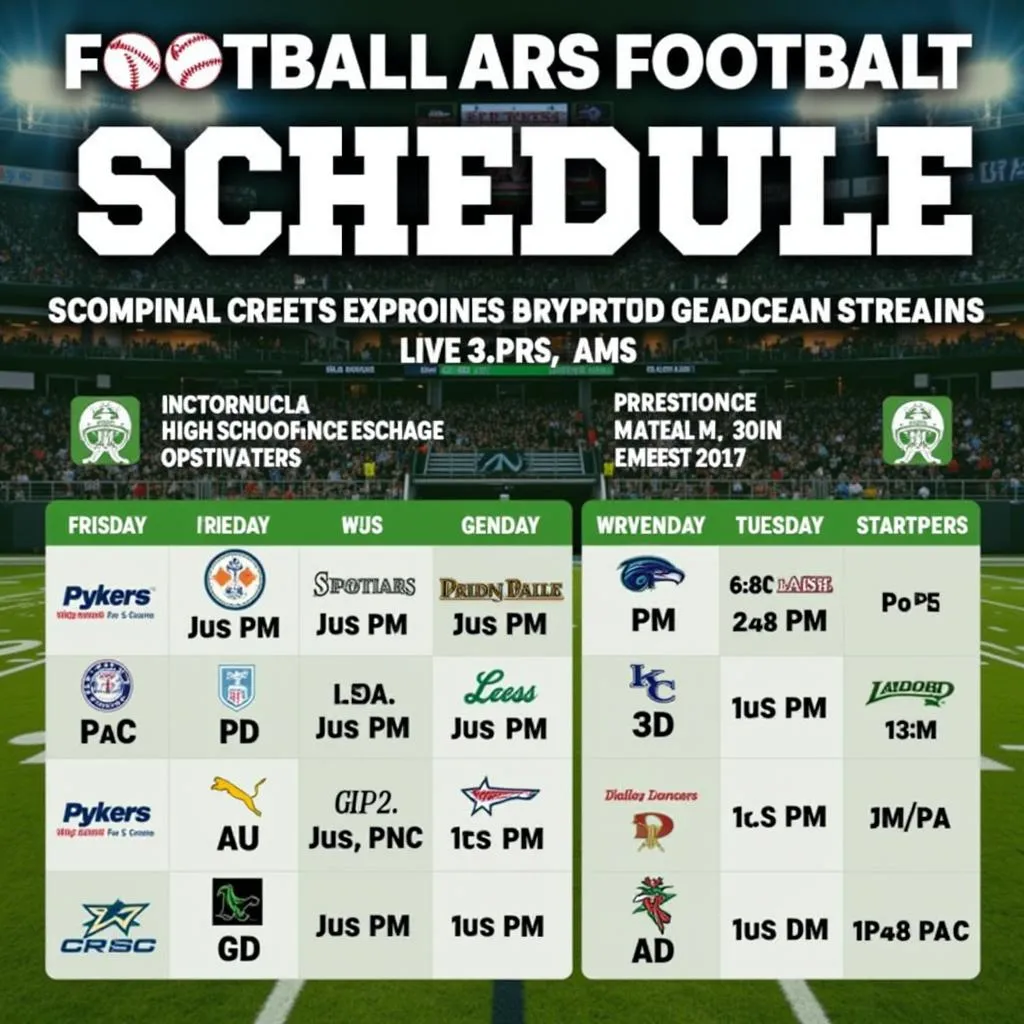 Elk Mound Live Stream Football Schedule